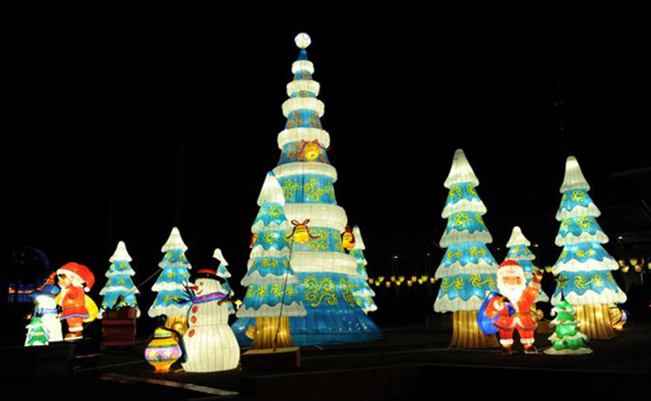 Lantern Christmas Tree Lights