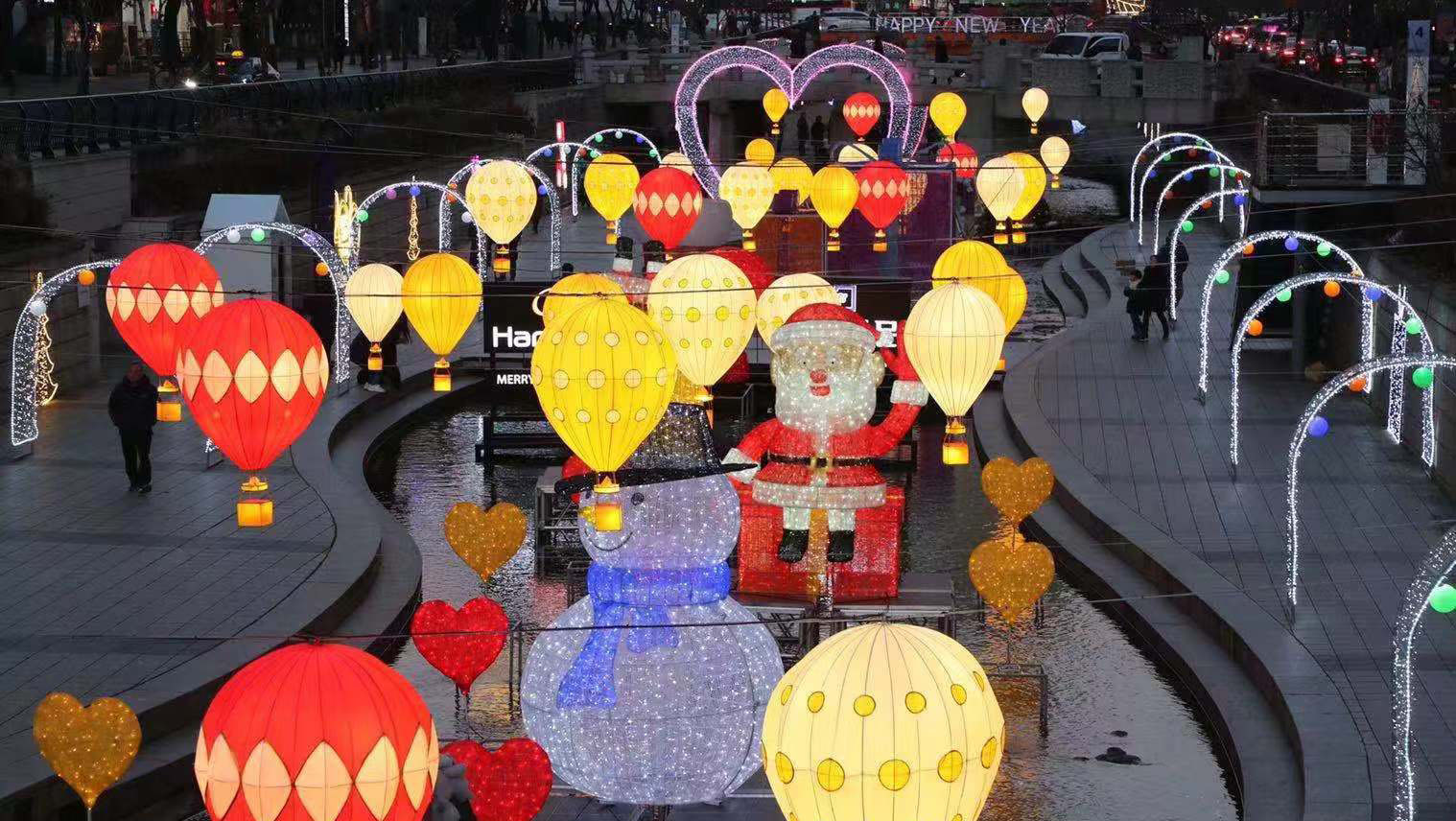 Korea seoul christmas lantern ,2019